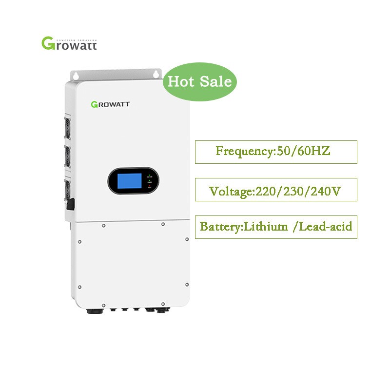 一件也是批发价古瑞瓦特10KW分相储能太阳能混合正弦波逆变器