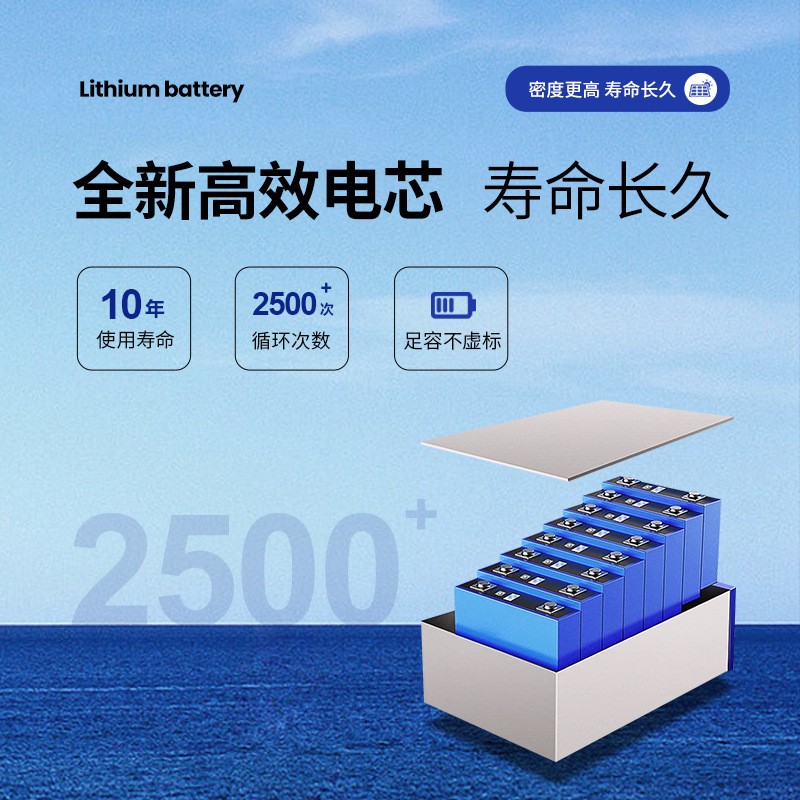 太阳能专用锂电池 家用户外监控路灯专用 12V储能蓄电池 供电系统图2
