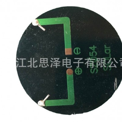 厂家生产 单晶圆滴胶太阳能电池板/组件54mm/5V/50MA太阳能滴胶板