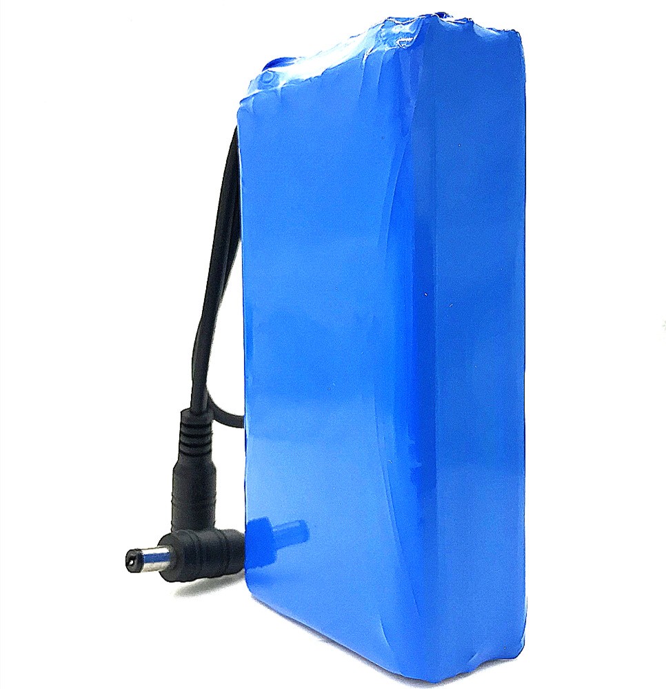 12V10000足容量聚合物LED灯太阳能电风机门锁监控共享应急锂电池图3
