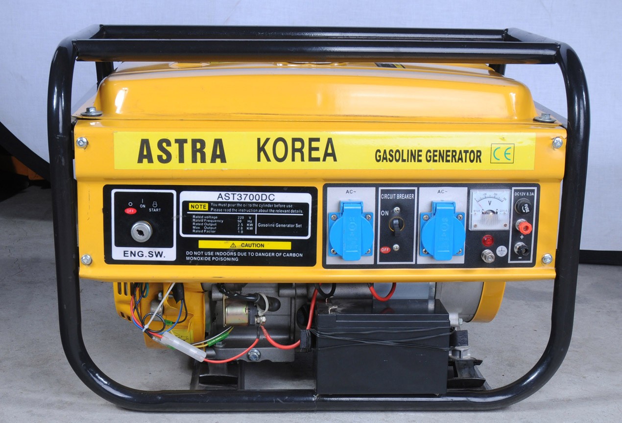 2KW/3kw/5kw 220V手动电动遥控启动汽油发电机Gasoline generat图4