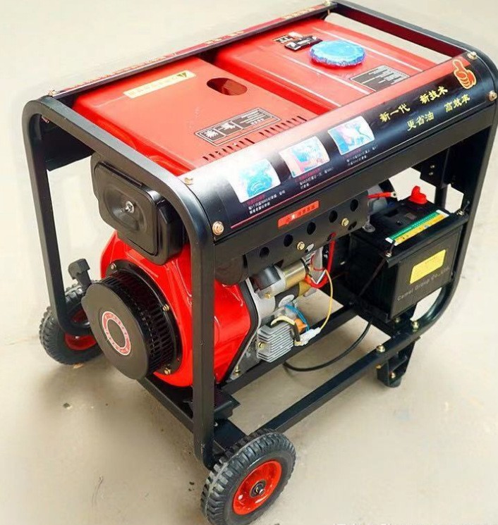 10000SAE风冷型柴油发电机组10KW发出功率发8千瓦重庆阳本图4