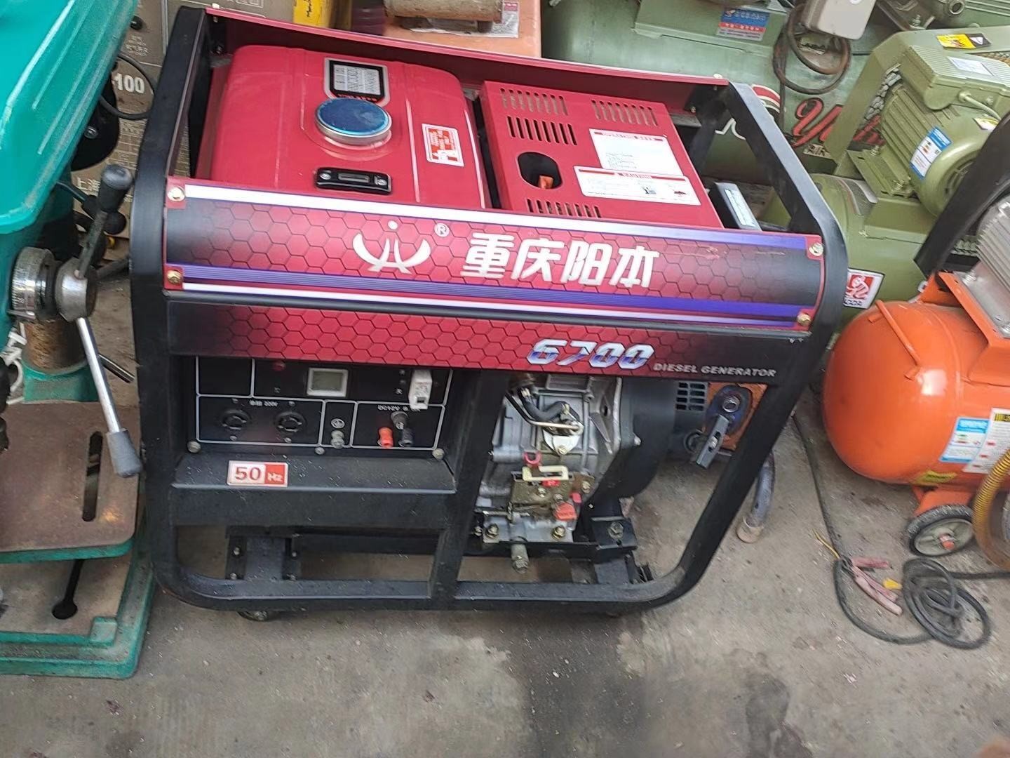 重庆阳本油发电机家用小型3kw5kw6千瓦7千瓦柴油一体风冷发电机图5
