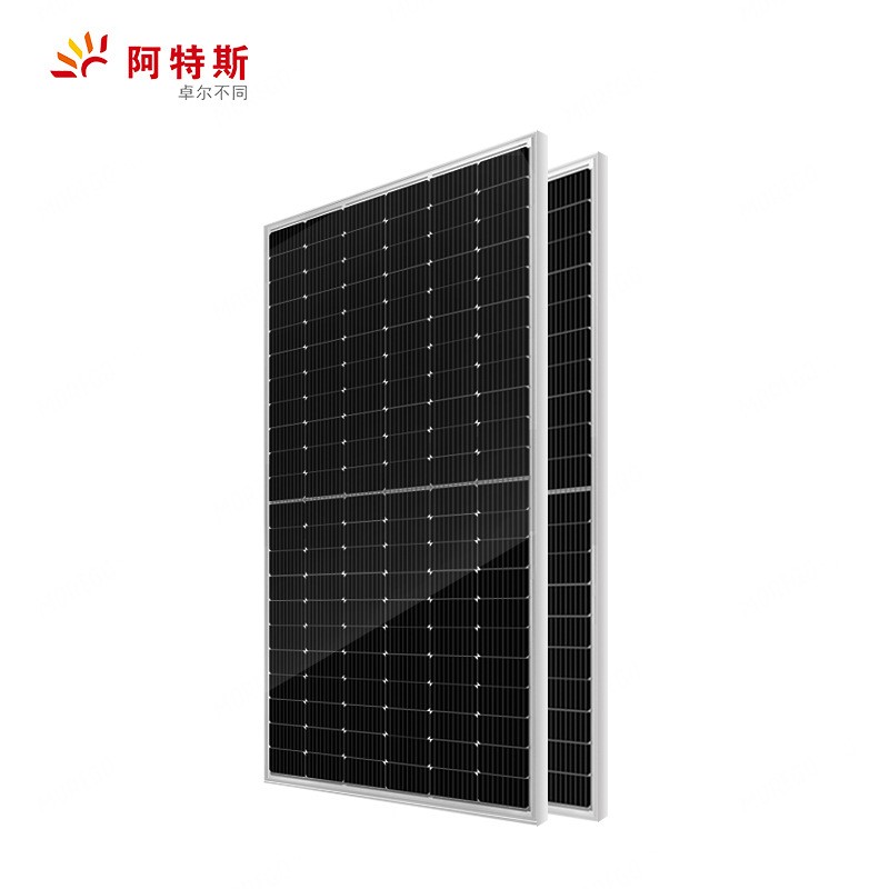 阿特斯高效太阳能板210单玻665w 670w单晶太阳能发电板太阳能光伏图3
