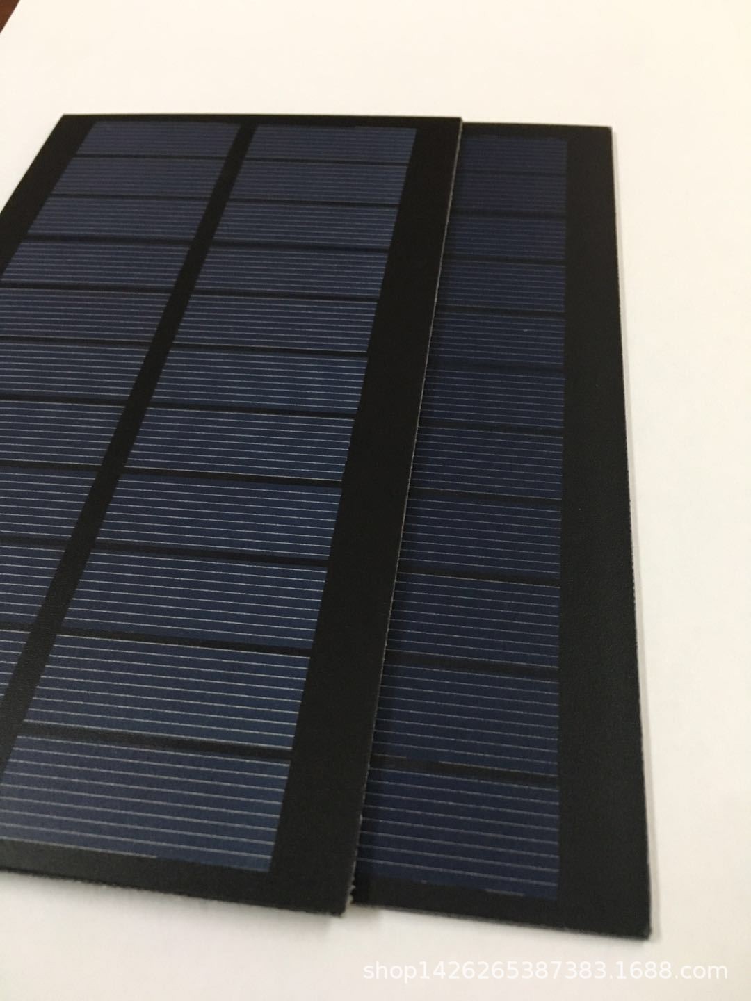 厂家直销 太阳能电池板磨砂5.5V/1.8W新能源 灯具玩具太阳能压板图4