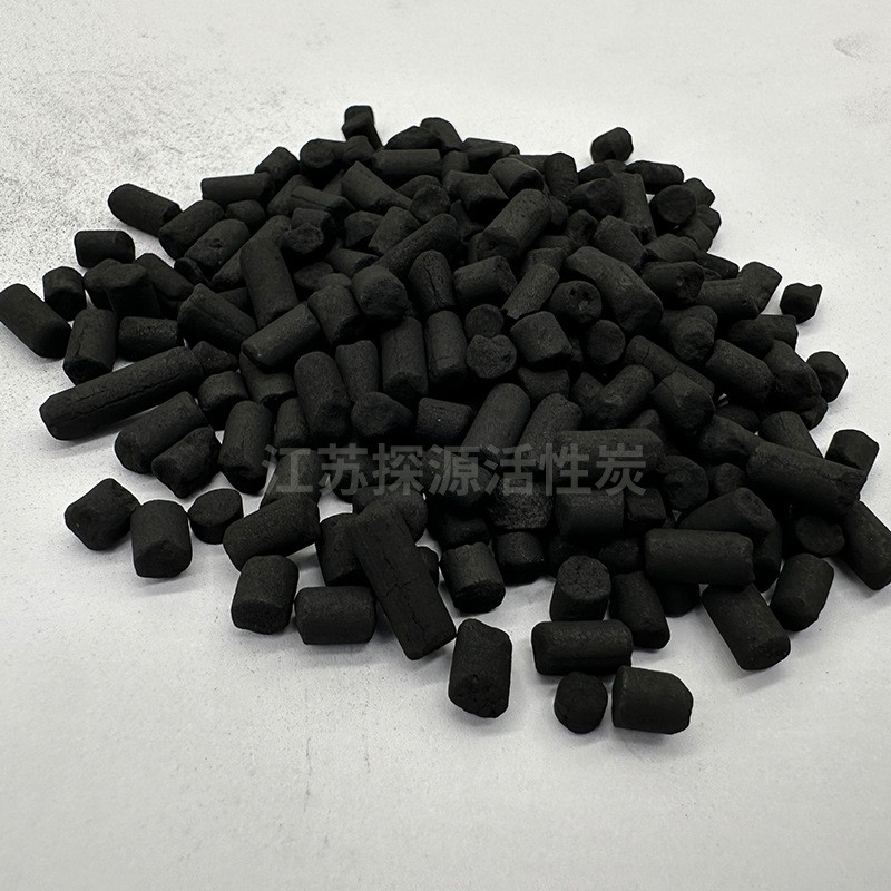 批发煤质柱状炭直径4.0高碘值煤质柱状活性炭水处理活性柱状炭图3