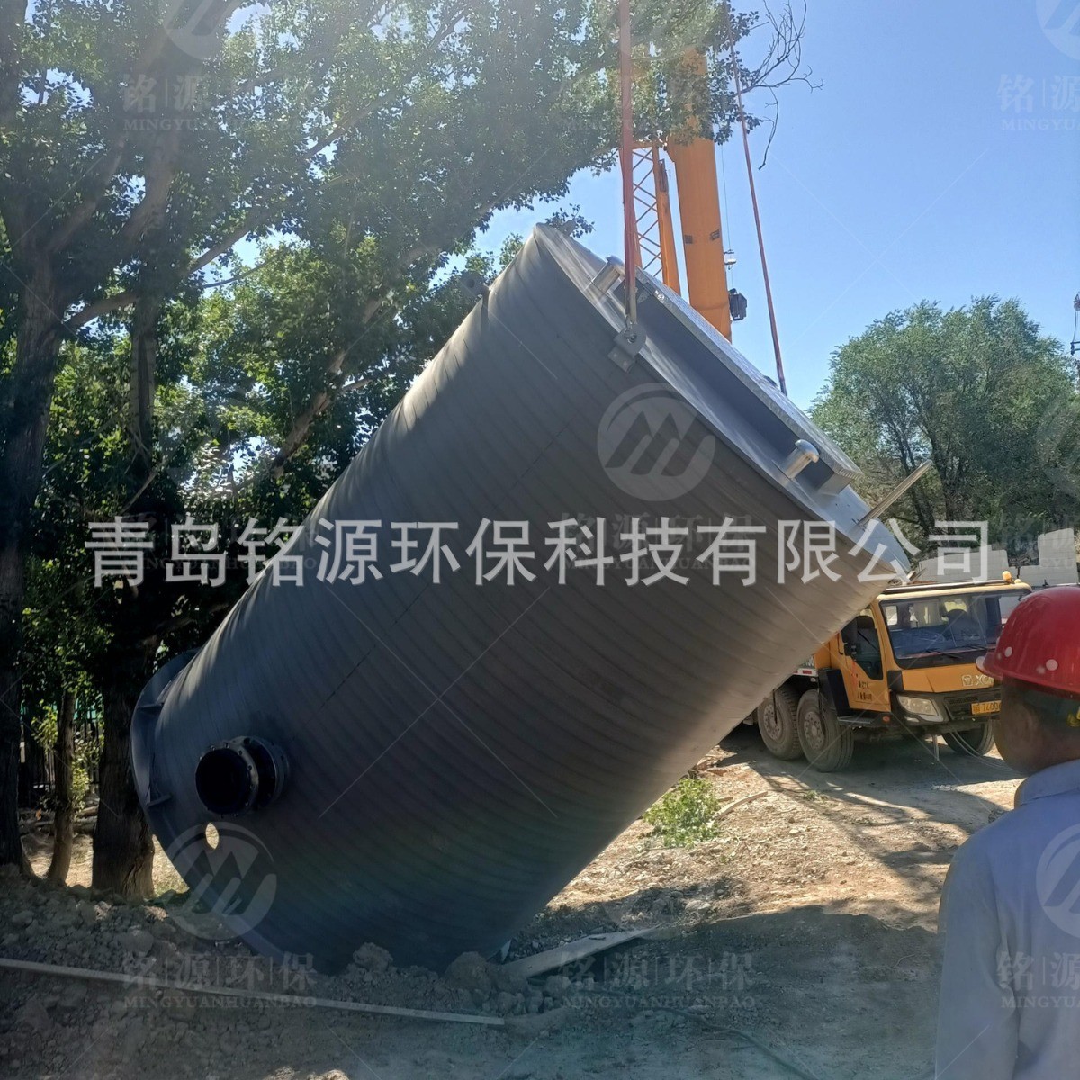 HMPP泵站 高模量聚丙烯材质 双层缠绕工艺源头厂家图4