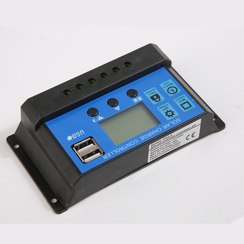 12V/24V 10A 20A 30A太阳能控制器 光伏充电器 路灯控制器图2