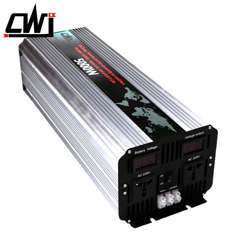 车载家用光伏太阳能大功率48v60v72v转220v5000W纯正弦波逆变器图5