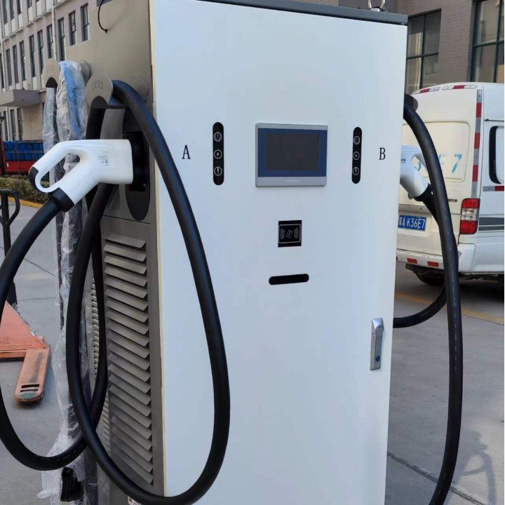 汽车充电桩出口充电桩CCS1 CCS2欧标美标充电桩OCPP1.6J直流120KW图2
