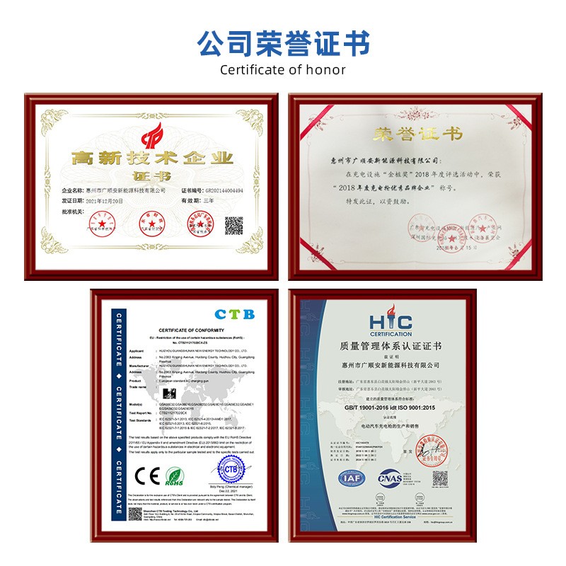 新能源9孔充电桩 国标通用直流充电枪 125A电动汽车充电枪60KW图2