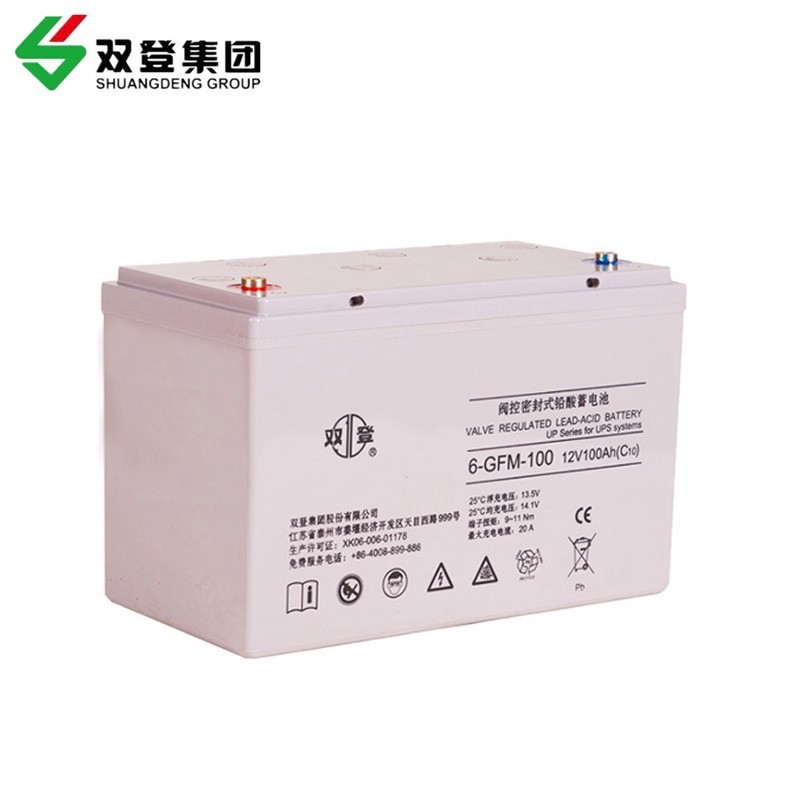 双登蓄电池6-GFM-100免维护12V100AH UPS/EPS/直流屏电 源应急设备图5