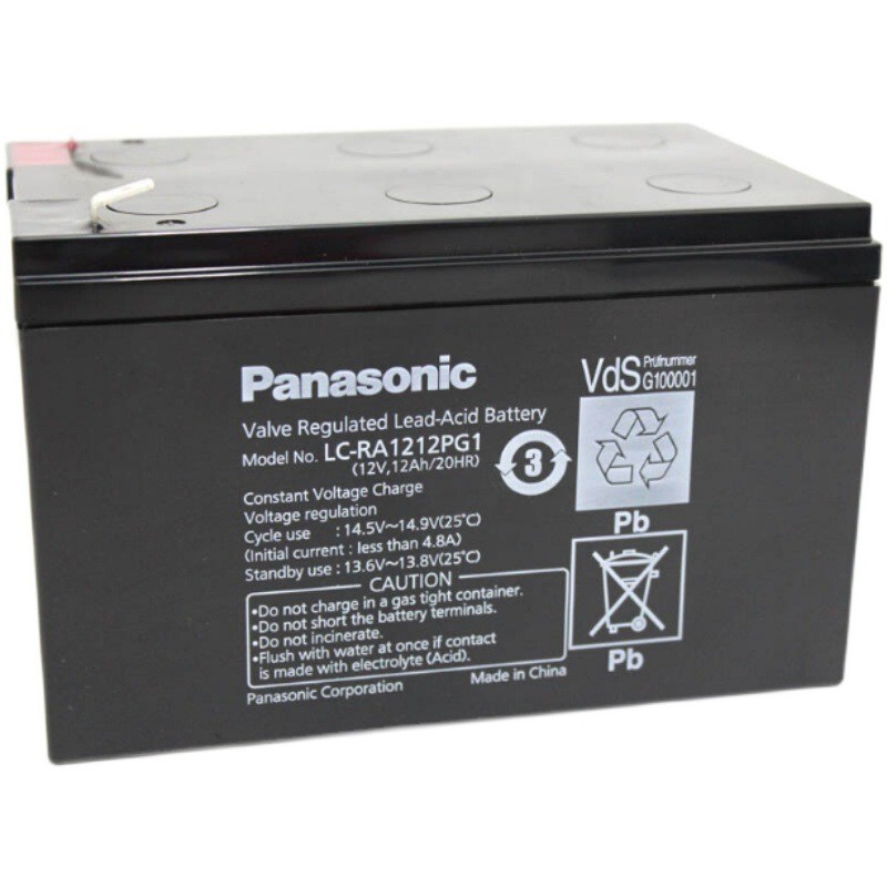 Panasonic松下蓄电池LC-RA127R2T1 12V7AH 密封式阀控 铅酸免维护图4