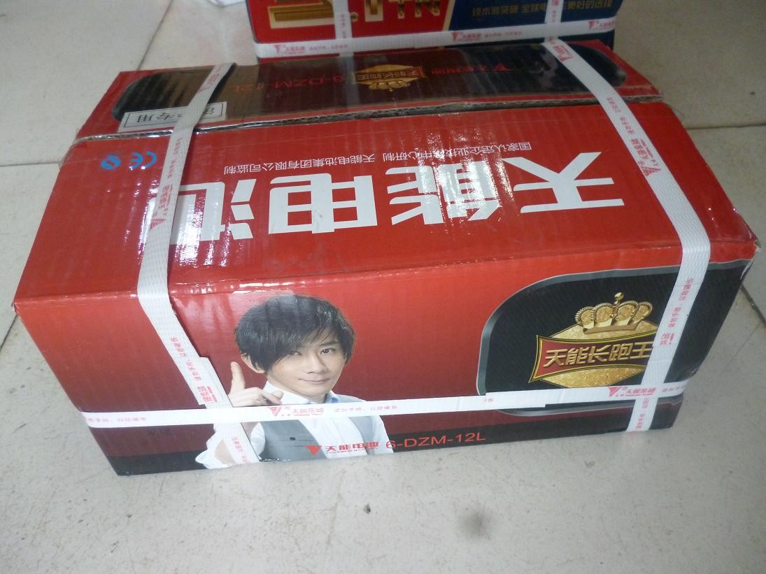 电动车电池浙江天能精品48V12AH 6-DZF-12.2AH铅酸蓄电池组正品图4