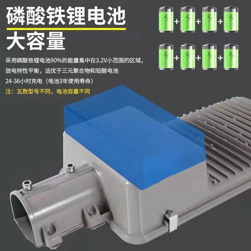 太阳能户d路灯 家用公园小区一体白天自动充电感应照明灯工程批发图4