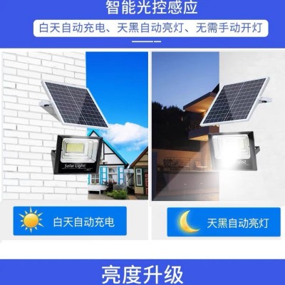太阳能灯 家用户外庭院灯led防水投光灯大功率太阳能路灯厂家批发