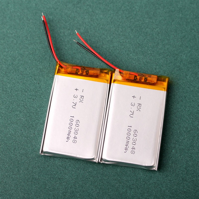 603048聚合物电池 3.7V1000mAh智能锁美容仪加湿器吸奶器锂电池图2