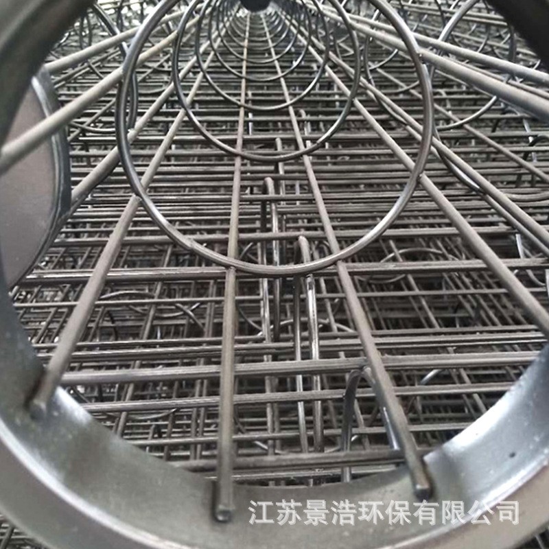 定制厂家脉冲除尘设备骨架 布袋支撑架袋笼 工业除尘器龙骨架图2