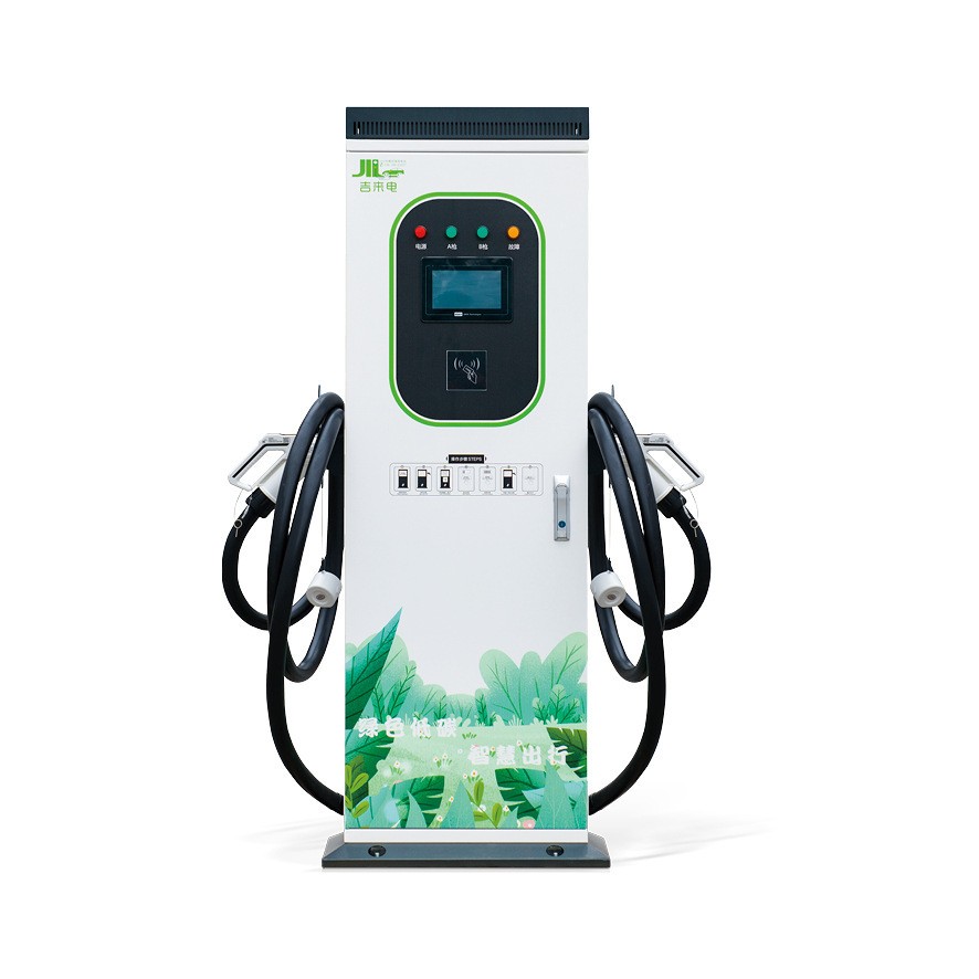 一体化直流立式充电桩60-120kw直流单双枪充电桩新能源汽车充电桩图2