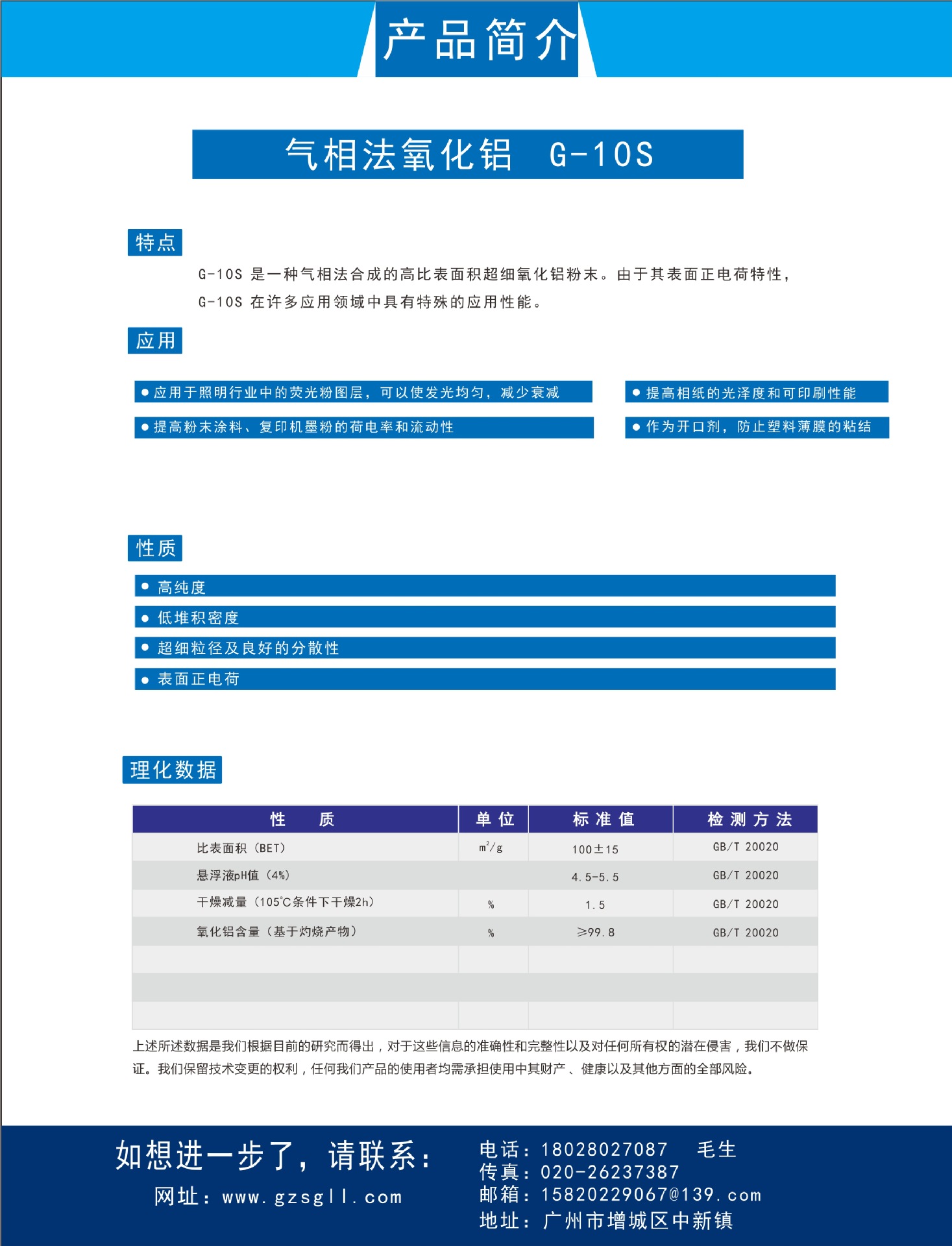 产品数据氧化铝1