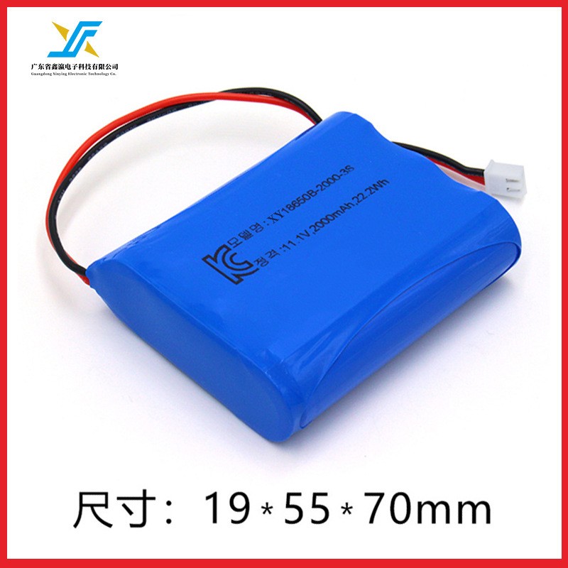 鑫瀛18650锂电池组12V认证齐全3串1并11.1V 锂电池组1200ma h锂电图5