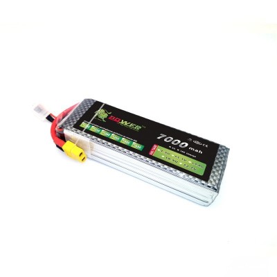 7000mah7.4V 11.1V 14.8V 22.2V 60C70C大容量高倍率航模锂电池组