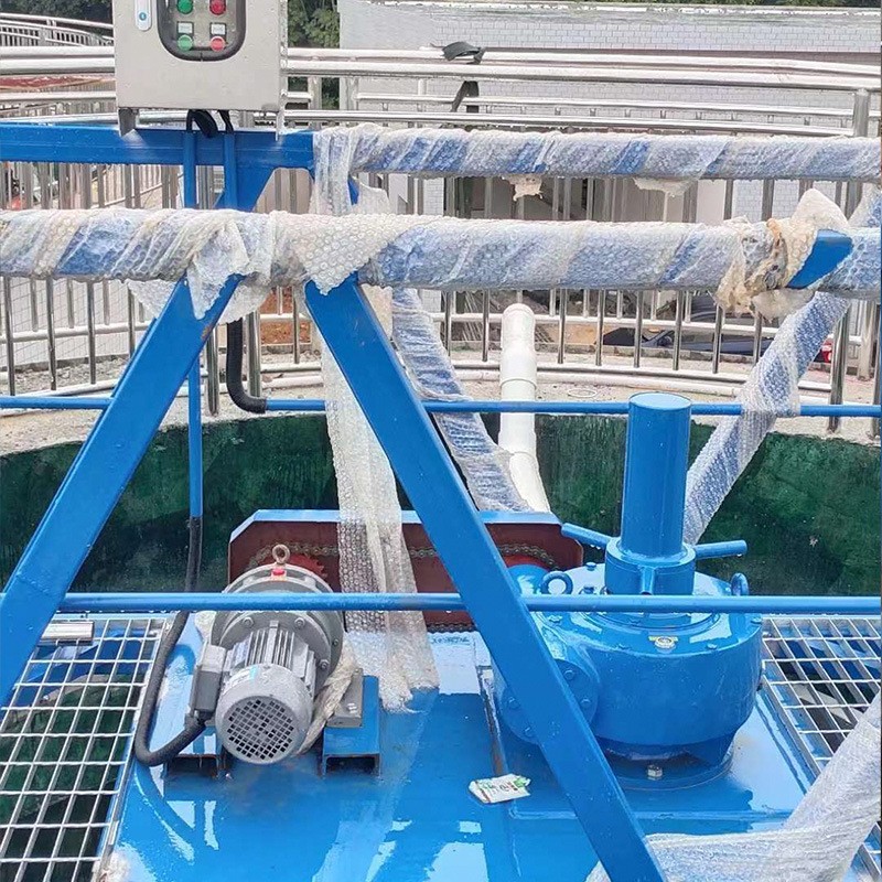 中心传动刮泥机大型一体化污水处理设备不锈钢中心传动刮吸泥设备图3