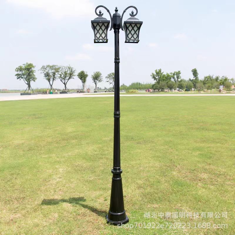 欧式庭院灯压铸铝花园别墅复古景观路灯 农村家用外墙挂壁灯露台图5
