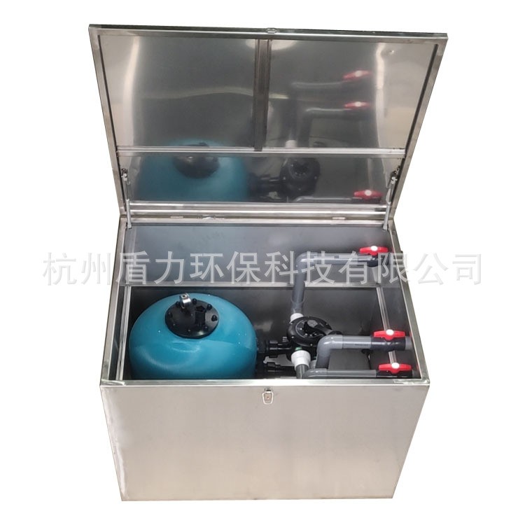 雨水收集地埋一体机雨水收集过滤器回收利用系统循环过滤地埋机图5