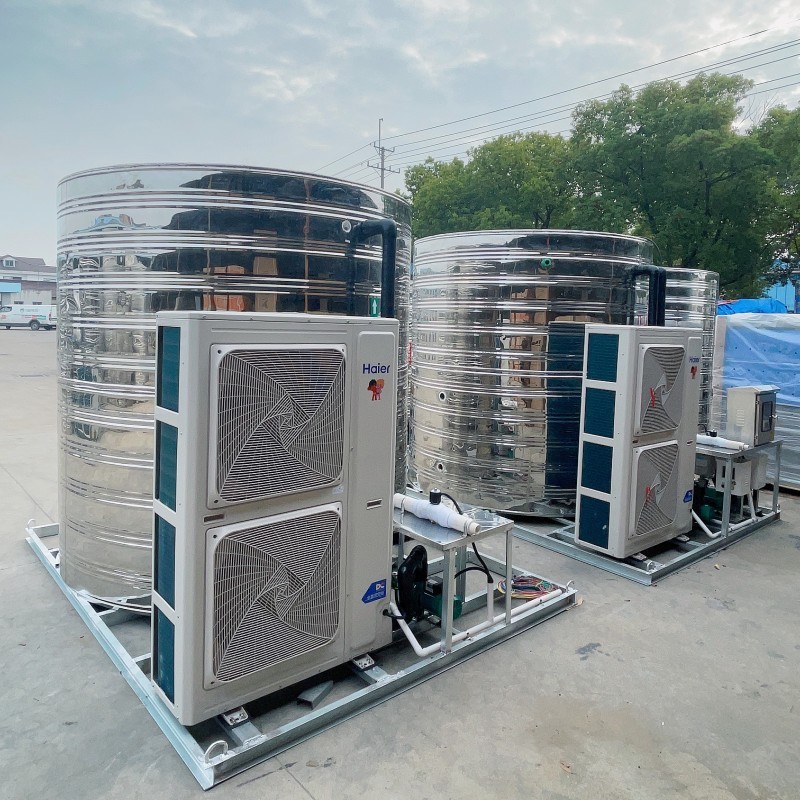 海尔空气能热泵一体机 空气能热水器适用工地泳池商用热水器机组图3