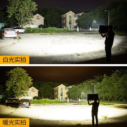 led超亮户外射灯足球场篮球场球场照明灯 工地厂房室外防水投光灯图2