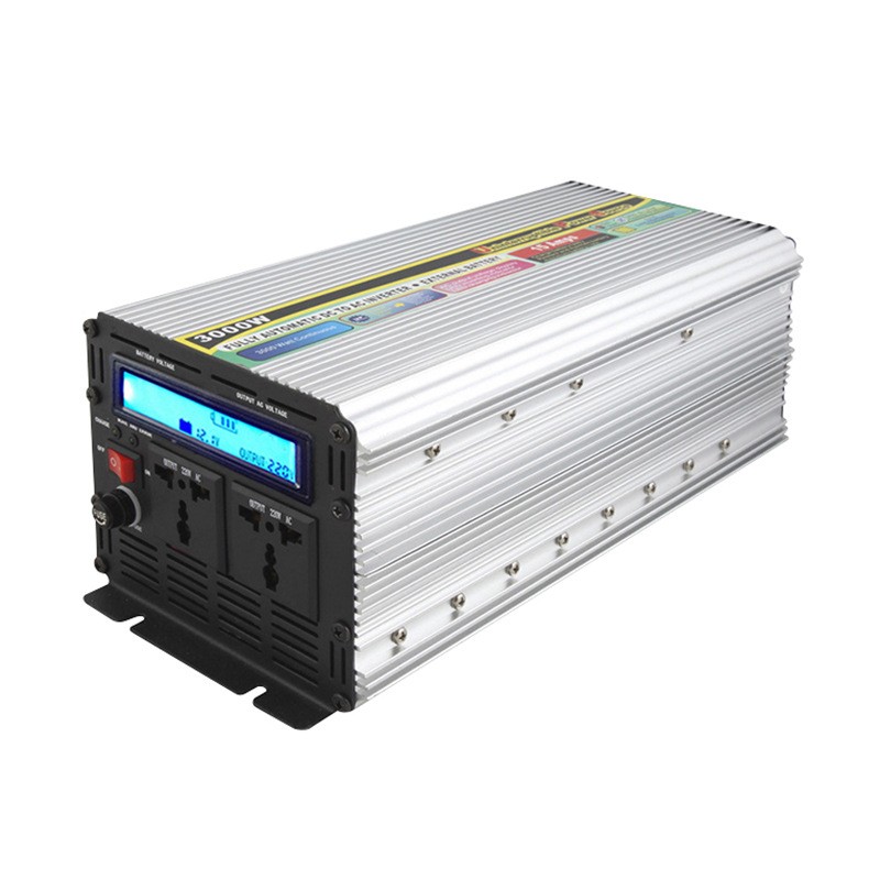 厂家批发修正波UPS充电型离网太阳能逆变器3000W 24V转230V图4